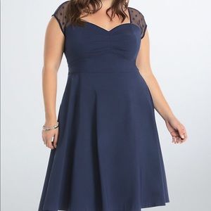 Torrid blue dress